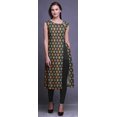 thumbnail image 4 of Bimba Printed Side Slit Straight KurtisForWomen Sleeveless Summer Kurta, 4 of 6