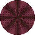 thumbnail image 1 of Ahgly Company Tapis d'Intérieur Lavable en Machine Carré Transitionnel Marron Rouge, 3 Pieds Carré, 1 of 7