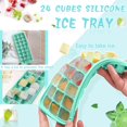thumbnail image 1 of Silicone with Lid Creates 24 Clear Cubes for Drinks and, 1 of 6