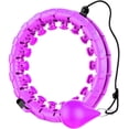thumbnail image 1 of DAMAIE Smart Hula Hoop with Auto-Spinning Hoop,360 Degrees Massage No Fall with Soft Gravity Ball for Adults Thin Waist for Home Workout,Weight Loss,Keep Fit, 1 of 8