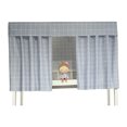 thumbnail image 1 of Coofit Bunk Bed Curtain Set Dustproof Single Sleeper Bed Canopy Blackout Cloth Curtain, 1 of 7