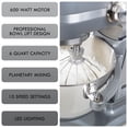 thumbnail image 3 of Kenmore Elite Batteur sur Socle Robuste de 6 Qt à Bol Relevable, 600 Watts avec Bols en Acier Inoxydable - Gris, 3 of 6