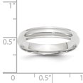 thumbnail image 3 of 14KW 4mm Half Round with Edge Band Size 14 Size 14, 3 of 3