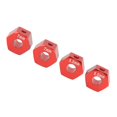 thumbnail image 4 of Moyeu de Roue de Voiture à Télécommande, Installation Facile Moyeu de Roue RC de 14mm de Diamètre 5.5mm 7mm d'Épaisseur pour Remplacement Rouge, 4 of 8