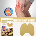 thumbnail image 3 of Baohd 12Pcs Knee Patch Warming Adults Lightweight Ginger Paste Long Convenient Pain Relief Stickers Household Workers, 3 of 9