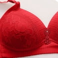 thumbnail image 4 of Weiqiqre Bras for Women Back Fat Smoothing Bra Lace Underwire Full Coverage Padded Bras with Support, 4 of 7