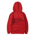 thumbnail image 5 of PMVFHDE Liquidation Automne Sweat à Col Rond Sweat à Capuche pour Filles Manches Longues Sweat Graphique Mignon Pull pour Enfants Vêtements pour Filles Rouge,120, 5 of 5