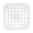 thumbnail image 2 of Oleegame 1PC Sink Drain Filter Cover Kitchen Sink Mat Filter Sink Sewer Hair Filter Screen Bathroom Silicone Hair Anti Blocking Floor Drain Cover White, 2 of 9