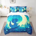 thumbnail image 2 of YST Dinosaur Printed Comforter Set, Kids Boys Girls, 7 Pieces, Queen, 2 of 4