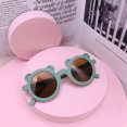 thumbnail image 4 of FOCUSNORM Lunettes de Soleil pour Enfants, Monture Ronde pour Garçons et Filles, 4 of 5