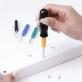 thumbnail image 4 of Leutsin Mini Screwdriver Set,Tiny Screwdriver Sets for Tiny Screws,Mini Precision Screwdriver Set with Case,Small Screwdriver Set for Repairing Computer Electronics,Toy Watches,Etc, 4 of 9