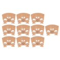 thumbnail image 2 of 10pcs Érable Violon Chevalet Type Régulier 4/4 1/8 1/4 3/4 1/2 Accessoires de Violon, 2 of 8