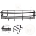 thumbnail image 3 of Shisuyan Wall Shelves For Kitchen Black Wrought Iron Paint 1 Set 11X3.9X3.9In, 3 of 8