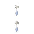 thumbnail image 3 of maskred Feather Pendants Wind Chimes For Positive Energy Lucky Meaning Durable And Practical Beautiful Blended Dream Catchers MS9191 2Set, 3 of 6