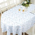 thumbnail image 1 of Modern Oval Tablecloth for Oval Table Waterproof Table Cloths for Dining Room Indoor Outdoor Home Decorative Table Cloth-60x102in, 1 of 5