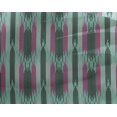 thumbnail image 3 of oneOone Georgette Tissu Viscose Style Ikat Tissu Imprimé à Rayures 42 Pouces de Large, 3 of 3