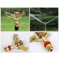 thumbnail image 3 of Heavy Duty Alloy Nozzle Sprinkler with Full 360 Rotation for Efficient Garden and Patio Irrigation System, 3 of 6