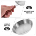 thumbnail image 2 of Miangastore Stainless Steel Frying Pan Nonstick Frying Pan Stainless Skillet Kitchen Cooking Pan, 2 of 9