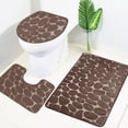thumbnail image 4 of Back To School!Thick Bathroom Rugs Mat,Bath Mats for Bathroom Non Slip,3-piece Bathroom Carpet Super Soft Non Slip Bathtub Carpet and Absorbent Bath Mat Bathroom Carpet Plush Bath Mat for Bathroom, 4 of 6