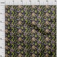 thumbnail image 3 of oneOone Velvet Peach Fabric Tropical Abstract Sewing Craft Projects Fabric Prints by Yard 58 Inch Wide, 3 of 4