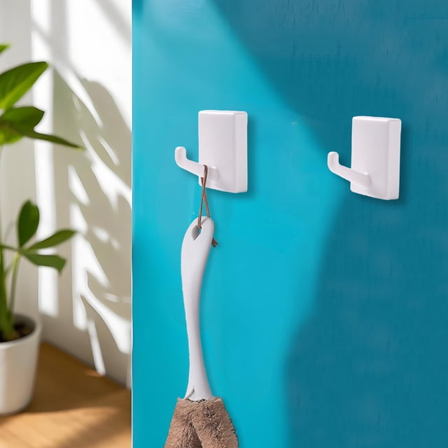 ZENGHUIJ Magnetic Wall Hooks Strong Adhesive No Drilling Organizer For Your Kitchen Bathroom Refrigerator Door Multi Purpose Storage