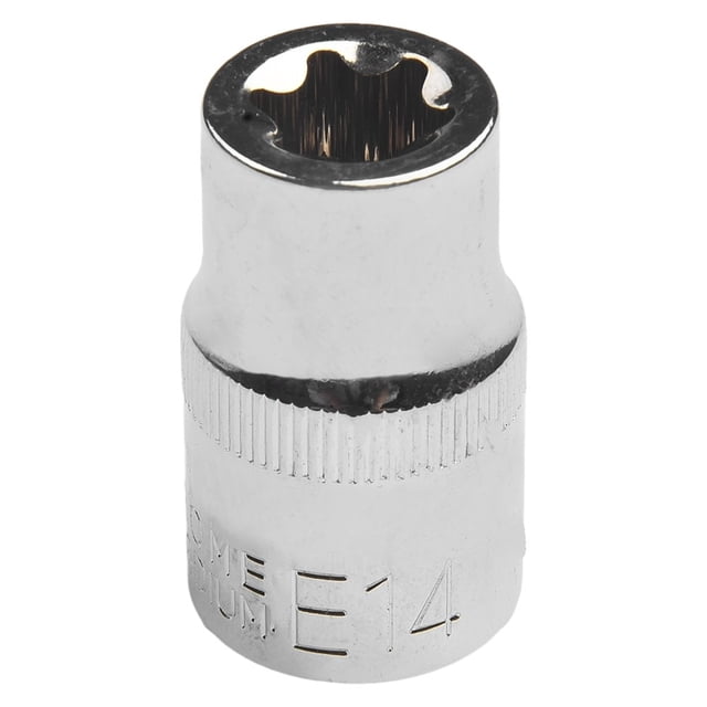 E Type Sockets1/2 Tool Female for Torx Socket for Ratchet End Wrench Head Hand Tools E14