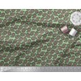 thumbnail image 3 of Soimoi Tissu en Coton Cambrique Spirale & Paisley Imprimé 1 Yard 42 Pouces de Large, 3 of 3