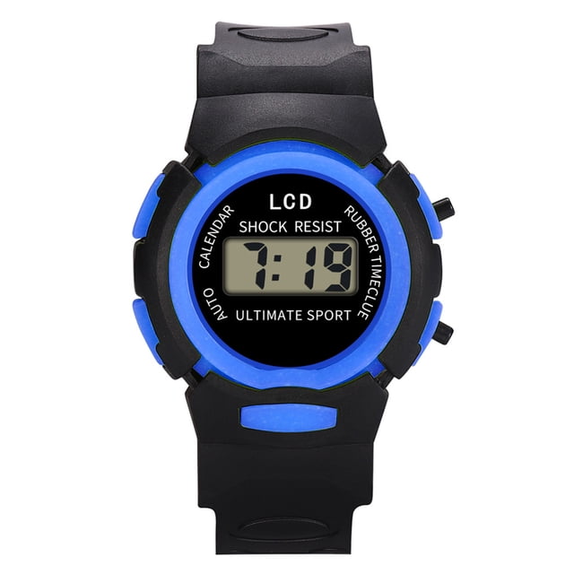 Kcodviy Watch Digital Analog Learning Watch Electronic Sport Wrist Game Watch 's Watch