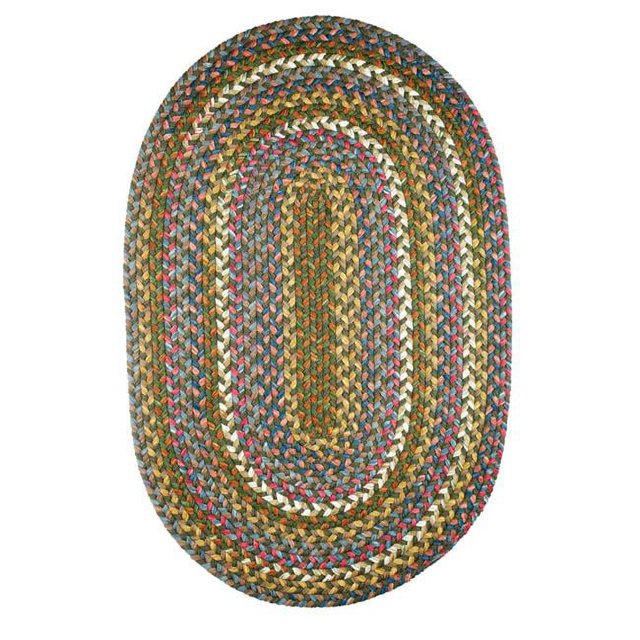 Rhody Rug CJ25R060X096 Tapis Country Jewel 5x8 Émeraude
