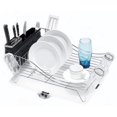 thumbnail image 1 of MAINSTAYS Deluxe Chrome Dish Rack, 1 of 2