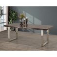 thumbnail image 4 of 72" Live Edge Dining Table, Dark Oak, 4 of 5