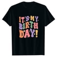 thumbnail image 3 of MEZZALL T-Shirt Décontracté à Lettres pour Filles Tout-Petits Mode Col Rond Manches Courtes T-Shirt Hauts 6, 10-11 Ans, 3 of 3