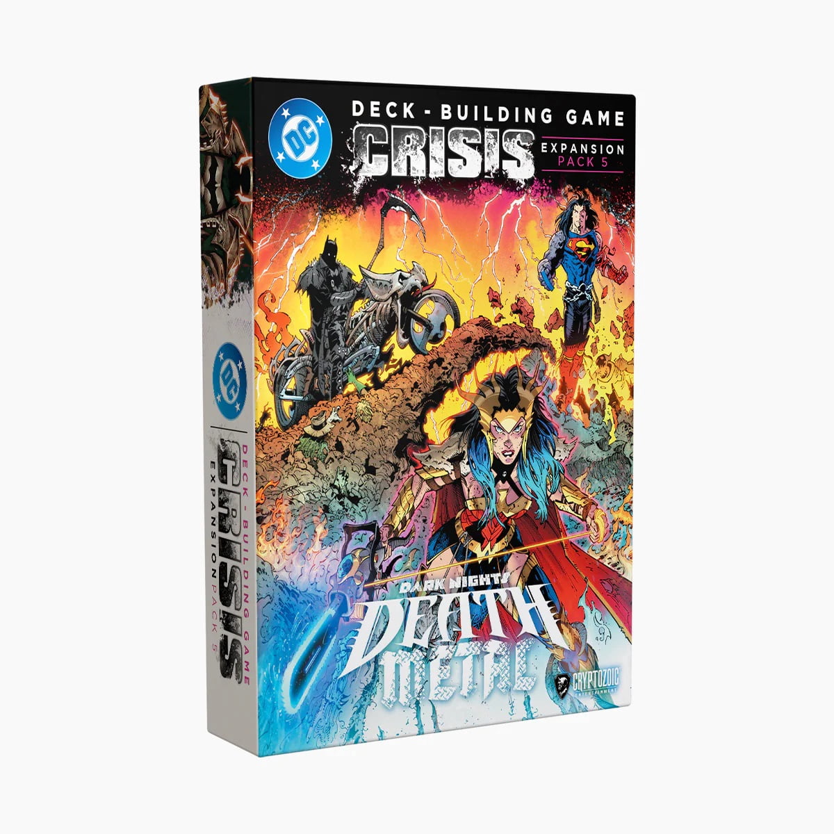 Cryptozoic Entertainment DC Deck-Building Game: Crisis Expansion Pack 5 — Death Metal Card Game