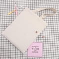 thumbnail image 4 of 10 Pack Canvas Bags Tote Bags Large Capacity Solid Color Foldable Reusable Lightweight Shopping Bags Cloth Bags Tote Bags, 4 of 8