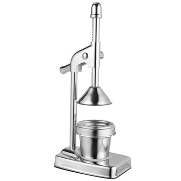 KAKOWELY Stainless Steel Manual Lever Press Citrus Juicer Extractor Fruit Machine,5.91"X5.91"X17.72"