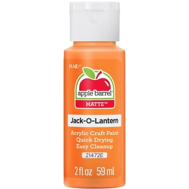 Peinture acrylique mate Apple Barrel Colors, 2 fl oz (59 mL), Jack-O-Lantern (Citrouille)