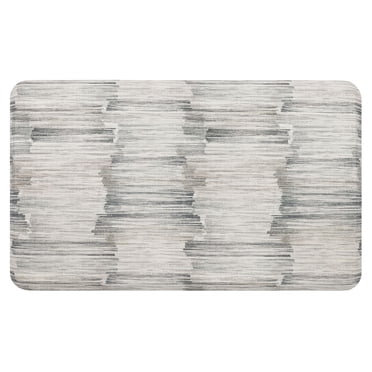 Mohawk Home - Tapis de cuisine de 45,7 cm × 76,2 cm (1 pi 6 po × 2 pi 6 po) Vogeo Stone