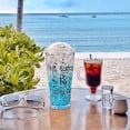 thumbnail image 2 of fheaev Outdoor Double Layer Plastic Mug Sliding Lid Refrigeration Crushed Ice Mug Summer Double Layer Gel Gift Straw Mug Exquisite Gradient Refrigeration Cups, 2 of 6
