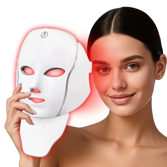 EASTIN Plug in 7-color LED face care facial mask 7-color LED face neck care instrument Exclusive for Valentine‘s Day and other festivals