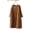 Jaune, variante sur ZANZEA Robe Midi en Velours Côtelé Vintage Décontractée pour Femmes, Couleur Unie, Hauts Longs