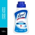 thumbnail image 1 of Lysol Laundry Disinfectant, Crisp Linen, 0% Bleach, Eliminates germs that detergents may leave behind, 1.2 L, 1 of 20