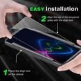 thumbnail image 2 of 0.33mm Ultra-Thin Corning Tempered Glass Screen Protector for iPhone 15 Plus (6.7 inches) - 2.5D Curved Edge, Full Screen Coverage, Scratch & Impact Resistant with Smooth Touch Experience and, 2 of 6