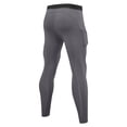 thumbnail image 4 of KIHOUT Pantalons de Compression Hommes Collants de Course Leggings Athlétiques Entraînement Gym Basketball Pantalons de Base, 4 of 5