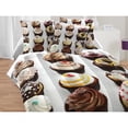 thumbnail image 2 of Tisseray & Cie Cupcake ensemble de douillette 4 pièces (double), 2 of 2