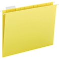 thumbnail image 1 of Business Source BSN03177 Dossiers Suspendus Coupés 0,2, Jaune - Lot de 25, 1 of 1