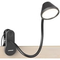 thumbnail image 1 of LEPOWER Clip on Light, 300 LM 5 Color Temperatures Dimmable Book Light for Reading in Bed, Night Light Mode, Timer Setting, 2%-100% Brightness, for Bed, Headboard and More, 1 of 6