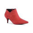 thumbnail image 1 of Unique Bargains Women's Pointed Toe Kitten Heel Ankle Boots, 1 of 8