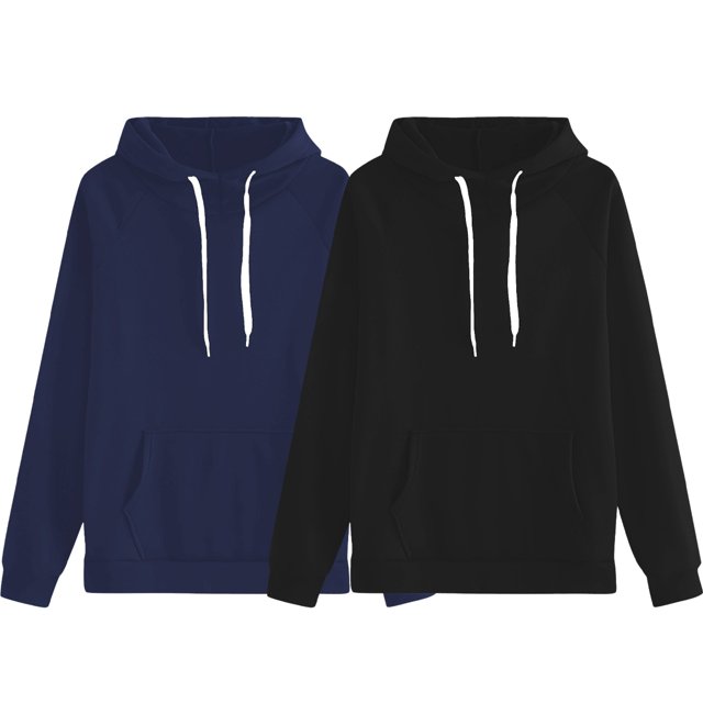 Chandail à Capuchon pour Femmes, Comdrip Chandail à Capuchon pour Femmes d'Automne et d'Hiver, Mode, Grande Taille, Chandails à Capuchon pour Femmes Noir G