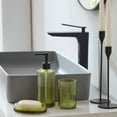 thumbnail image 2 of hometrends Scaled Green Glass Soap Dish, 2 of 3