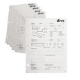 thumbnail image 2 of PADI Adventure Log 25 Refill Log Pages 50 Dives, 2 of 2